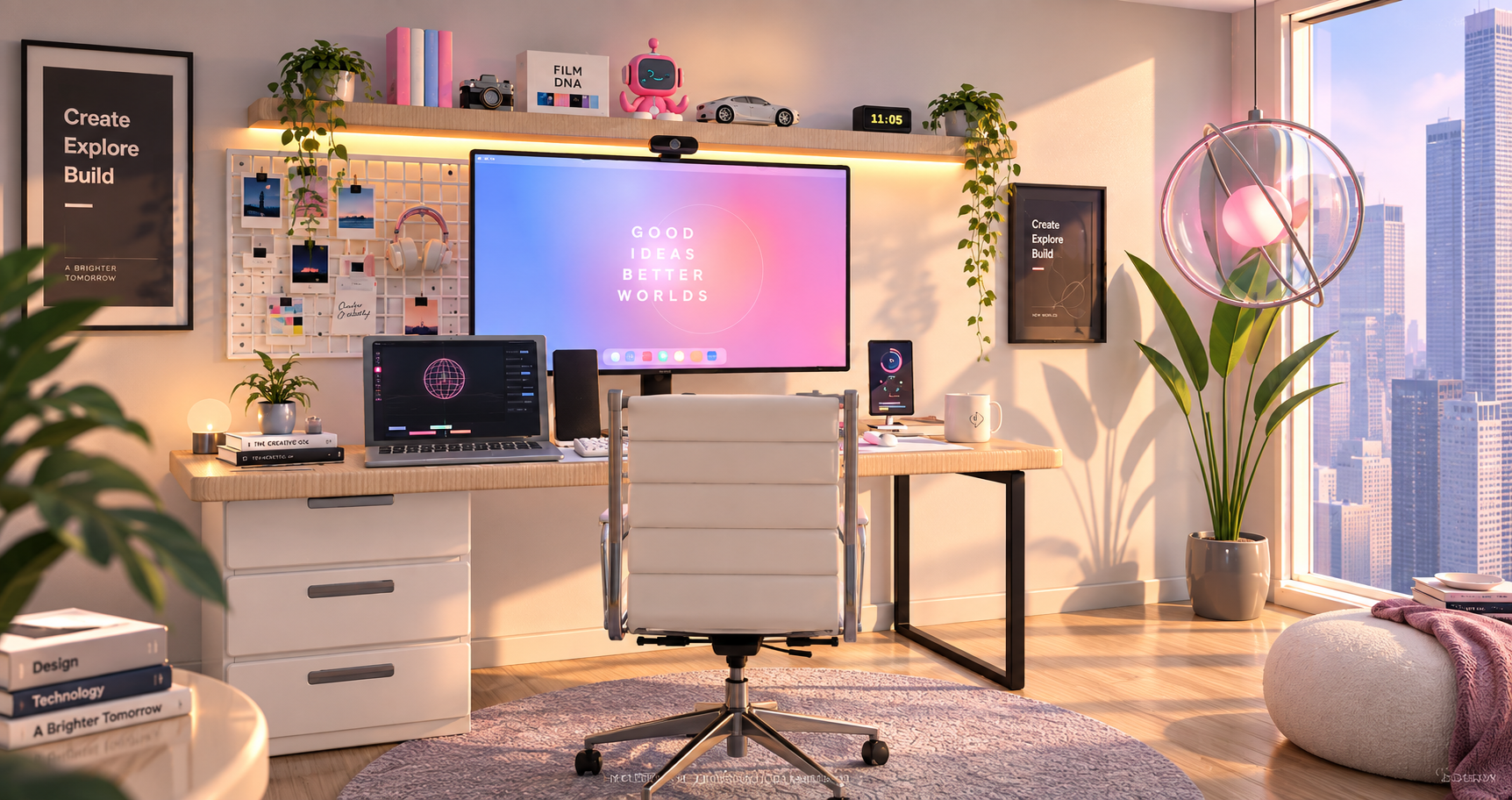 3D Office — view 1